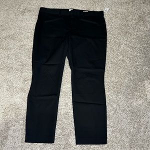 Black Skinny Ankle Pants, Size 18